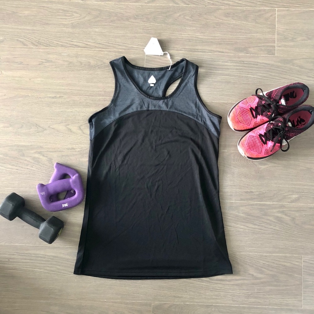 BOLLE NWT Sleeveless Razorback Workout Top